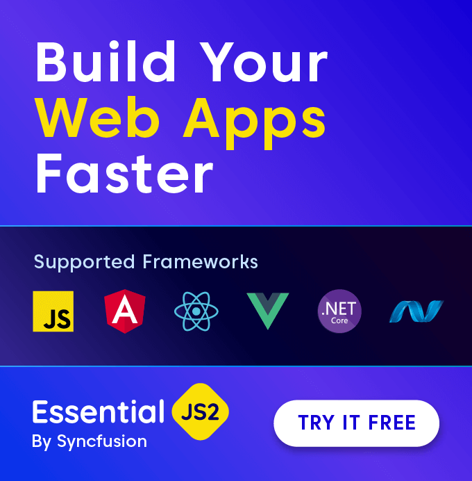 Syncfusion Ad